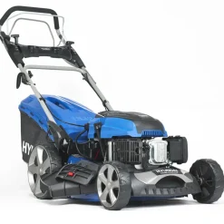 Grasmaaiers > Hyundai benzine grasmaaier 50,8cm 196cc (zelfrijdend) incl. elektrische starter
