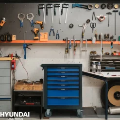 Steekwagens & Trolleys > Hyundai gereedschapswagen met 7 lades incl. 175-delige gereedschapsset