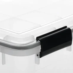 Iris opbergbox luchtdicht kunststof transparant 70 L