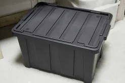 Iris Powerbox Opbergbox - 68L - 100% Recycled Kunststof - Zwart