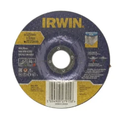 Slijpaccessoires > IRWIN afbraamschijf Ø125 mm. Dikte 6 mm. Voor metaal.