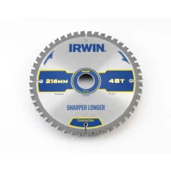Zaagbladen > IRWIN afkortzaagblad 48T voor hout / laminaat / MDF- 216 x 30 mm