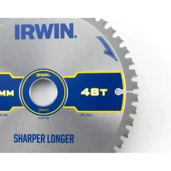 Zaagbladen > IRWIN afkortzaagblad 48T voor hout / laminaat / MDF- 216 x 30 mm