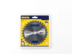 Zaagbladen > IRWIN cirkelzaagblad Ø160 mm met asgat 20mm, vertanding 30T
