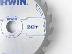 Zaagbladen > IRWIN cirkelzaagblad 210x30,20&16 mm 20t