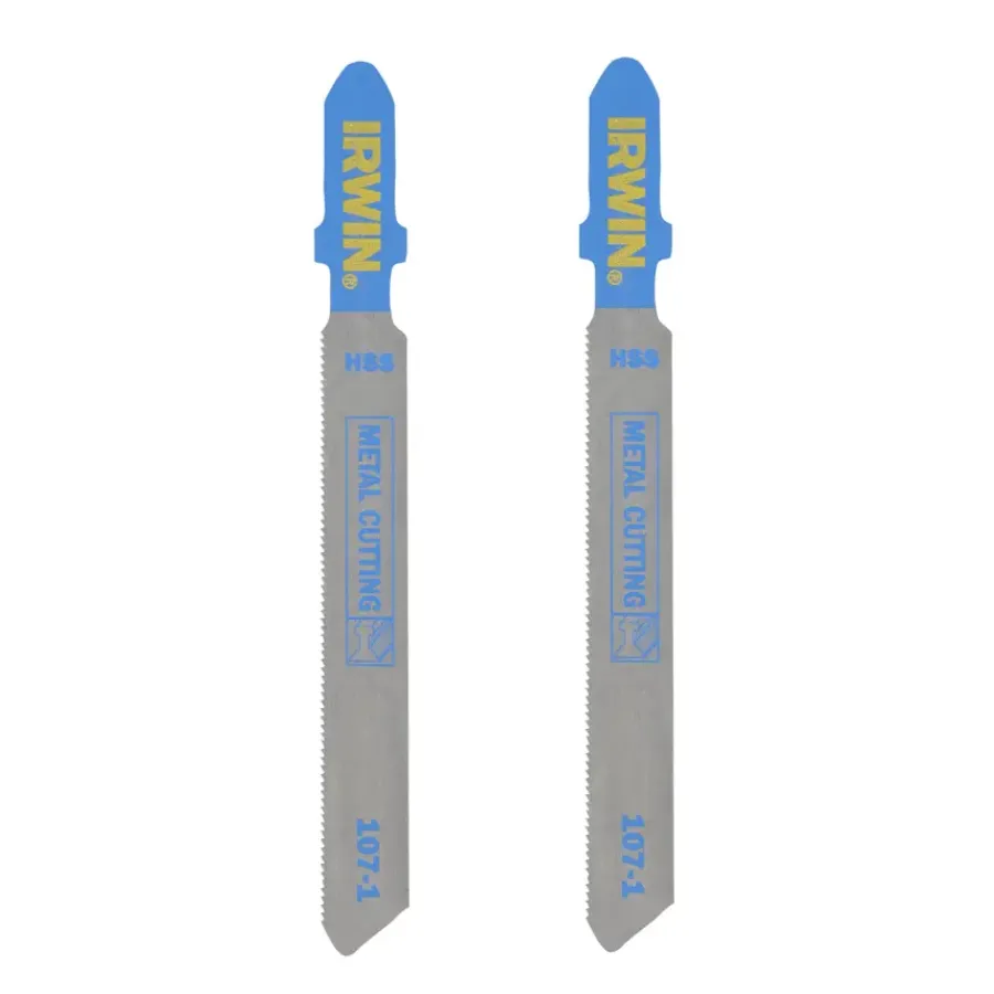 Zaagbladen > IRWIN decoupeerzaagblad T-aansluiting voor metaal - 2 stuks - tot 6 mm