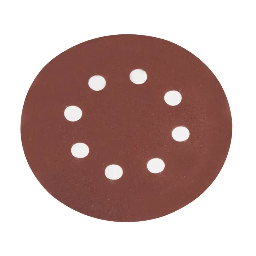 Schuuraccessoires > IRWIN 10-delige set schuurpapier (125mm) t.b.v. excentrische schuurmachine K60/80/120/180