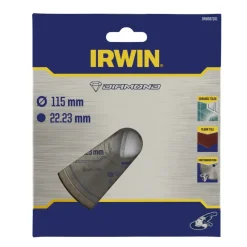 Slijpaccessoires > IRWIN diamantschijf voor haakse slijper Ø115 mm. Voor kermamiek.