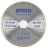 Slijpaccessoires > IRWIN diamantschijf voor haakse slijper Ø125 mm. Voor kermamiek.
