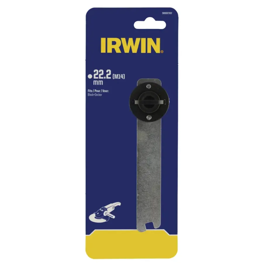 Overige Elektrisch Gereedschap Accessoires > IRWIN flens M14 en spantang voor kleine haakse slijper