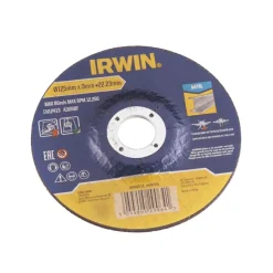 Slijpaccessoires > IRWIN haakse slijper doorslijpschijven voor metaal - 6 stuks - Ø125 x 3 mm
