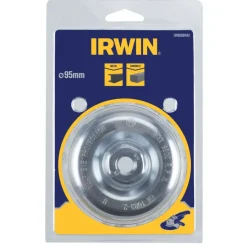 Slijpaccessoires > IRWIN komstaaldraadborstel 100 mm voor haakse slijper