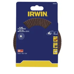 Slijpaccessoires > IRWIN lamellenschuurschijf voor haakse slijper Ø 125 mm korrelgrootte K60.