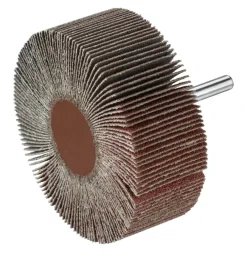 Schuuraccessoires > IRWIN lamellenschuurwiel voor (accu)boormachine. Ø80 mm. Lengte 30 mm. Korrel 80.