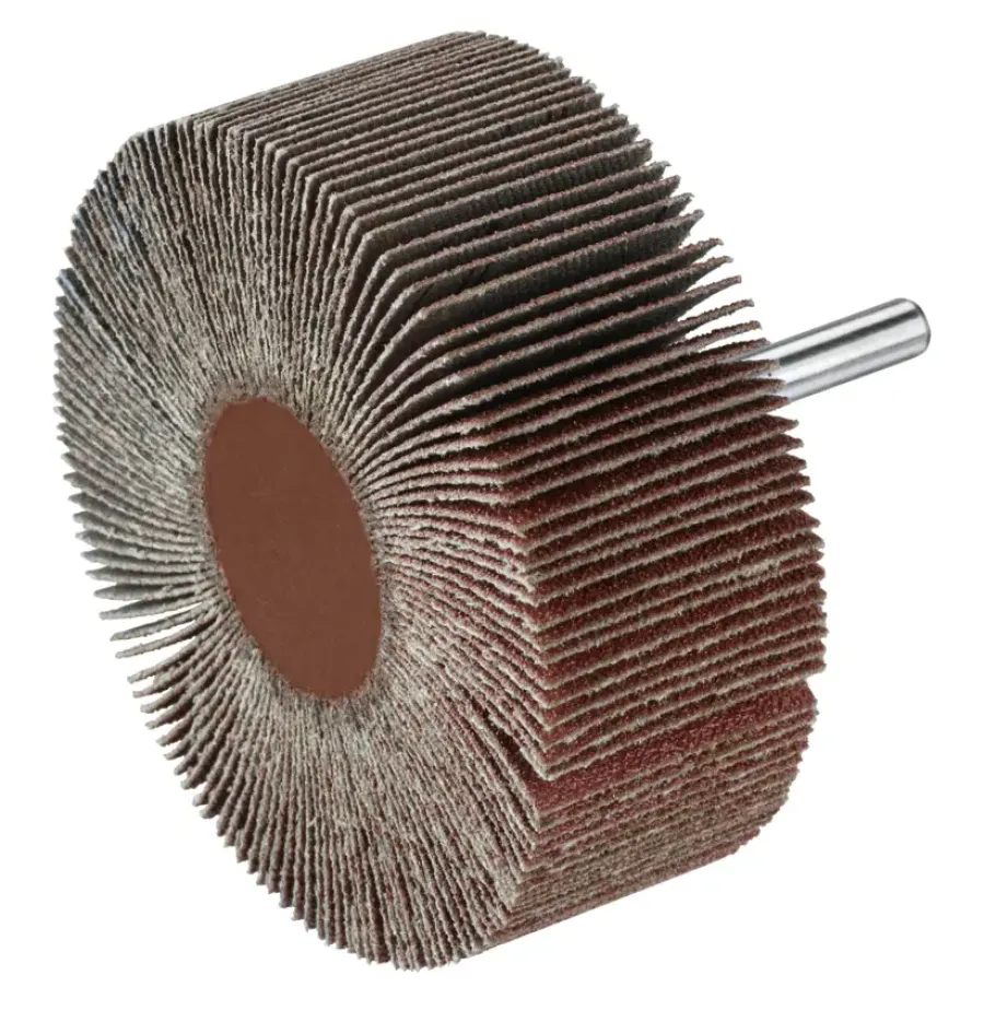 Schuuraccessoires > IRWIN lamellenschuurwiel voor (accu)boormachine. Ø80 mm. Lengte 30 mm. Korrel 80.
