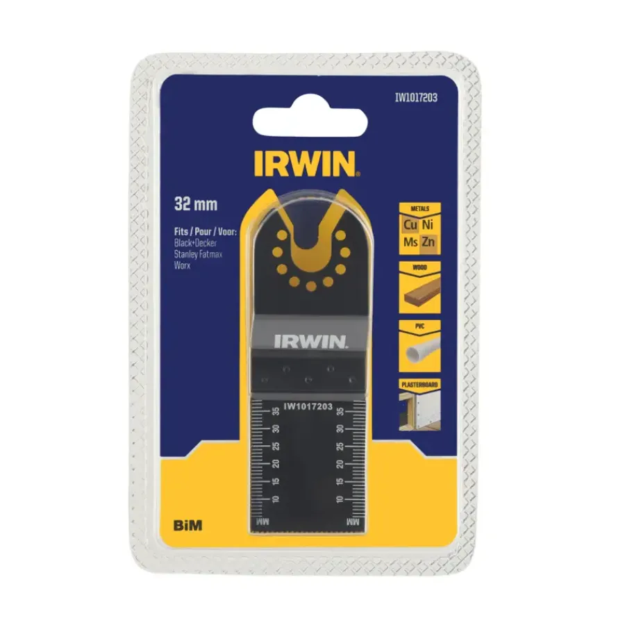 Multitool Accessoires > IRWIN multitool accessoire - invalzaagblad voor hout / metaal voor B+D multitool MT300KA - 32 x 40 mm
