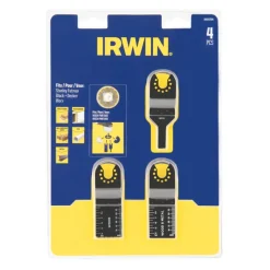 Multitool Accessoires > IRWIN multitool zaagbladenset voor BLACK+DECKER en Bosch - 3-delig