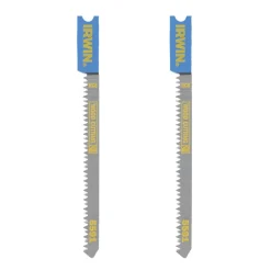 Zaagbladen > IRWIN Pro decoupeerzaagblad grof U-aansluiting voor hout / multiplex - 2 stuks - tot 20 mm