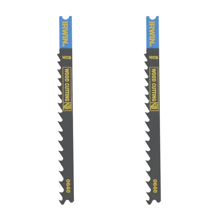 Zaagbladen > IRWIN Pro decoupeerzaagblad grof U-aansluiting voor hout - 2 stuks