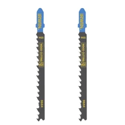 Zaagbladen > IRWIN Pro decoupeerzaagblad grof T-aansluiting voor hout - 2 stuks