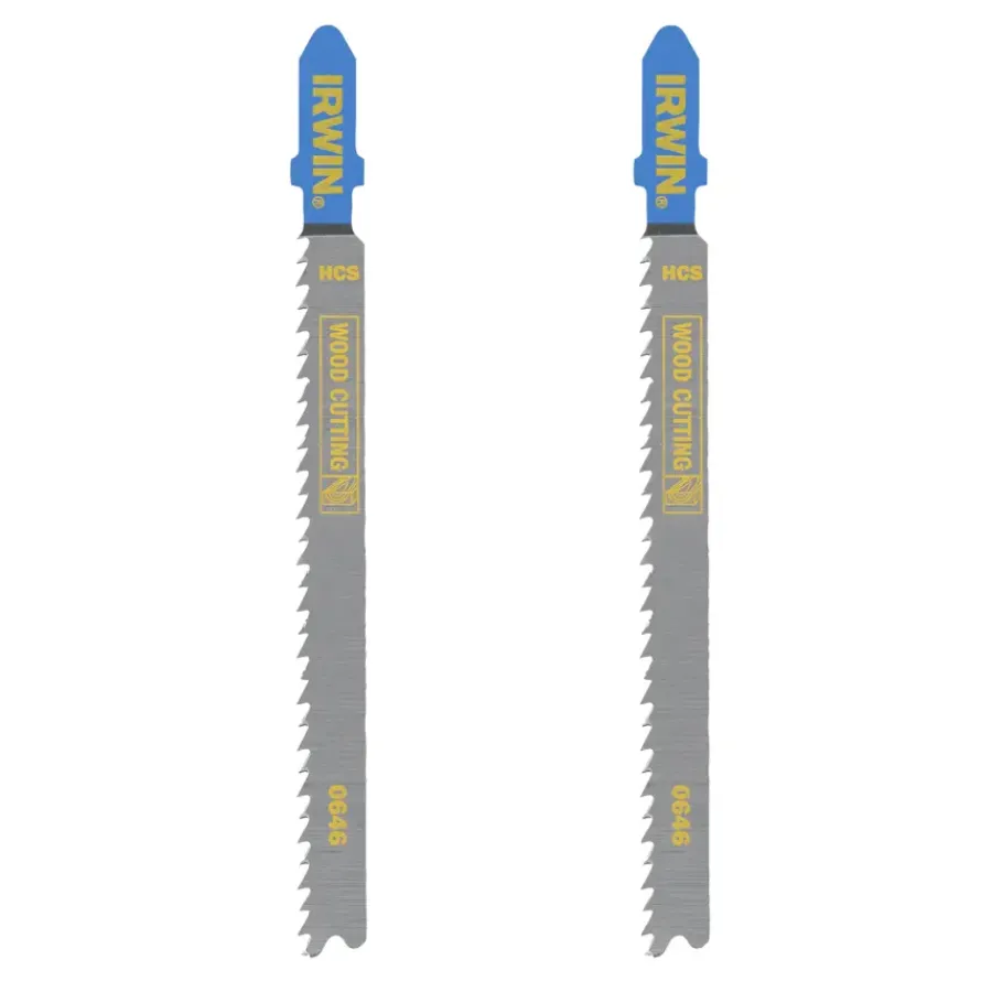 Zaagbladen > IRWIN Pro decoupeerzaagblad T-aansluiting voor laminaat / spaanplaat - 2 stuks