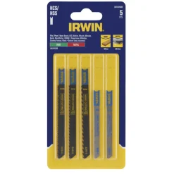Zaagbladen > IRWIN Pro decoupeerzaagbladenset U-aansluiting voor hout en metaal - 5-delig