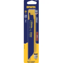 Zaagbladen > IRWIN reciprozaagblad vertanding 24T voor metaal - 2 stuks - 150 mm