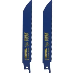 Zaagbladen > IRWIN reciprozaagblad vertanding 10T bi-metaal voor hout / metaal - 2 stuks - 150 mm