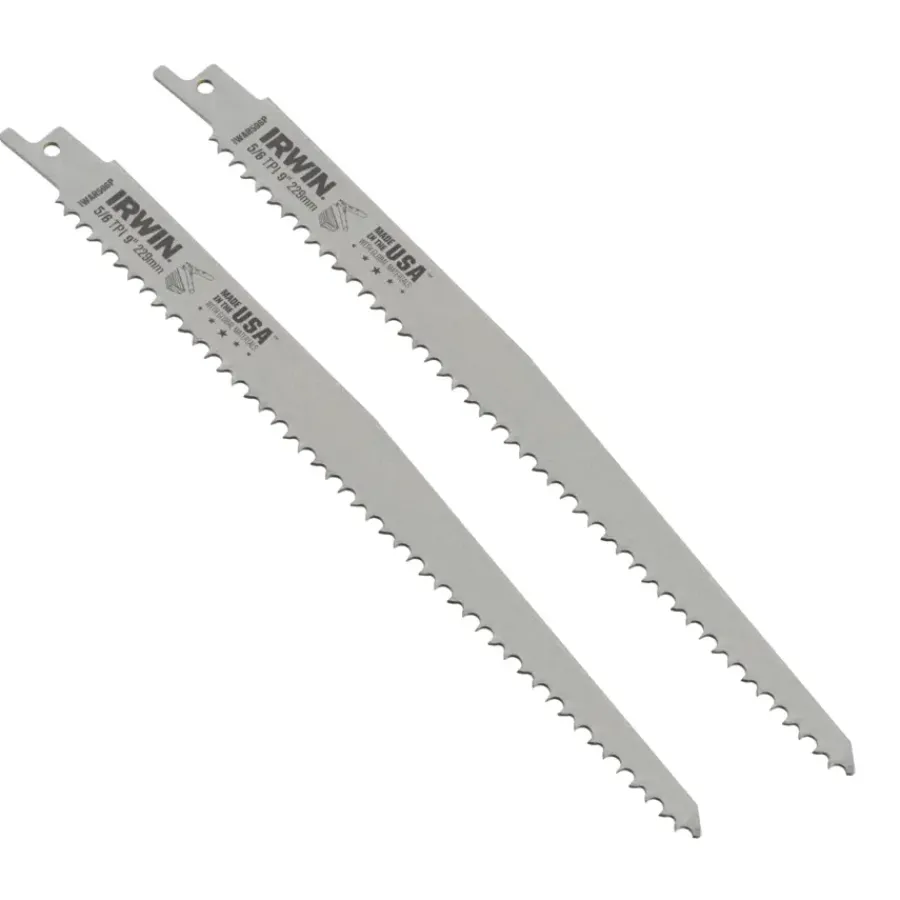 Zaagbladen > IRWIN reciprozaagblad voor hout / takken - 2 stuks - 225 mm
