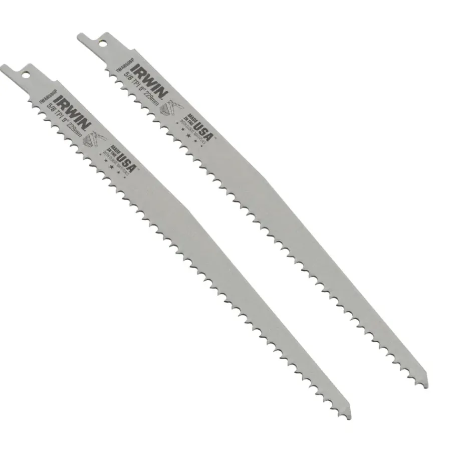 Zaagbladen > IRWIN reciprozaagblad voor hout / takken - 2 stuks - 225 mm