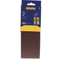 Schuuraccessoires > IRWIN schuurband 75 x 457 mm K40 voor B+D KA86/88, 3 stuks
