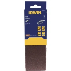 Schuuraccessoires > IRWIN schuurband 60 x 400 mm K60 voor Bosch PBS60, 3 stuks