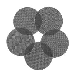 Schuuraccessoires > IRWIN schuurgaas rond Ø125 mm zelfhechtend K120, 5 stuks
