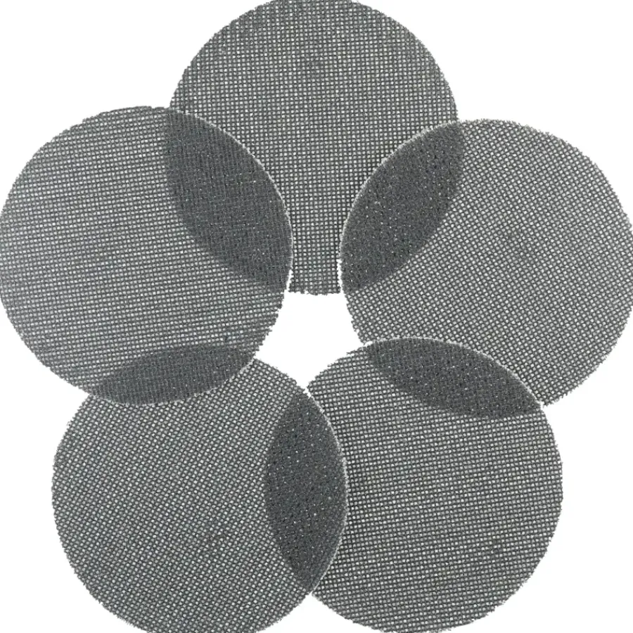 Schuuraccessoires > IRWIN schuurgaas rond Ø125 mm zelfhechtend K80, 5 stuks