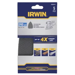 Schuuraccessoires > IRWIN schuurgaas voor B+D Multischuurmachine zelfklevend K240, 5 stuks