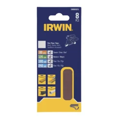 Schuuraccessoires > IRWIN schuurpapier voor de profielvingers van B+D Multischuurmachine, 8 stuks