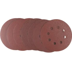 Schuuraccessoires > IRWIN schuurschijf rond Ø125 mm zelfhechtend K60/K80/K120/K180, 25 stuks