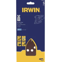 Schuuraccessoires > IRWIN schuurvel voor B+D Multischuurmachine zelfklevend K240, 5 stuks