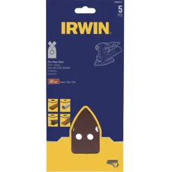 Schuuraccessoires > IRWIN schuurvel voor B+D Multischuurmachine zelfklevend K60, 5 stuks
