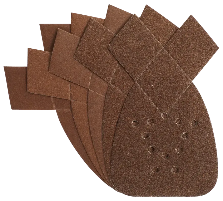 Schuuraccessoires > IRWIN schuurvel voor Bosch Primo en B+D Mouse zelfklevend K80/K180/K240, 5 stuks