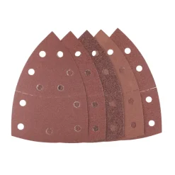 Schuuraccessoires > IRWIN schuurvel voor multischuurmachines Bosch PSM, Skil, Lux, Metabo, zelfklevend K40/K80/K120/K180, 5 stuks