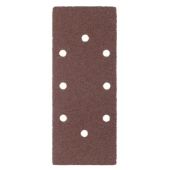 Schuuraccessoires > IRWIN schuurvel 230 x 93 mm K40/K60/K100/K150/K220 voor klembevestiging, met perforatie voor B+D, 5 stuks.