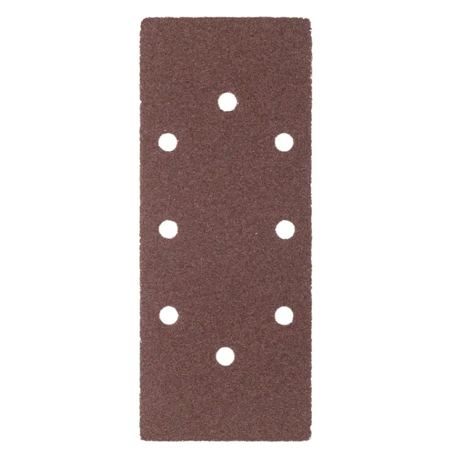 Schuuraccessoires > IRWIN schuurvel 230 x 93 mm K40/K60/K100/K150/K220 voor klembevestiging, met perforatie voor B+D, 5 stuks.
