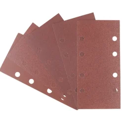 Schuuraccessoires > IRWIN schuurvel 190 x 93 mm K80/K120/K240 zelfhechtend, met perforatie voor Bosch, Skil, Gamma, Makita, Metabo, 5 stuks.