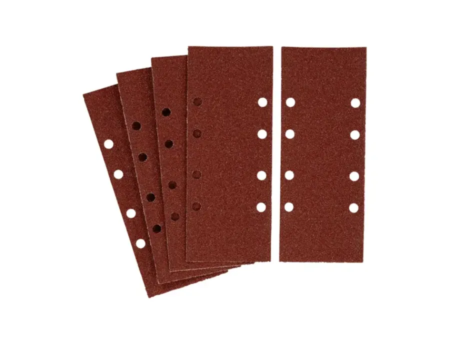 Schuuraccessoires > IRWIN schuurvel 230 x 93 mm K40 voor klembevestiging, met perforatie voor Bosch, Skil, Gamma, Makita, Metabo, 5 stuks.