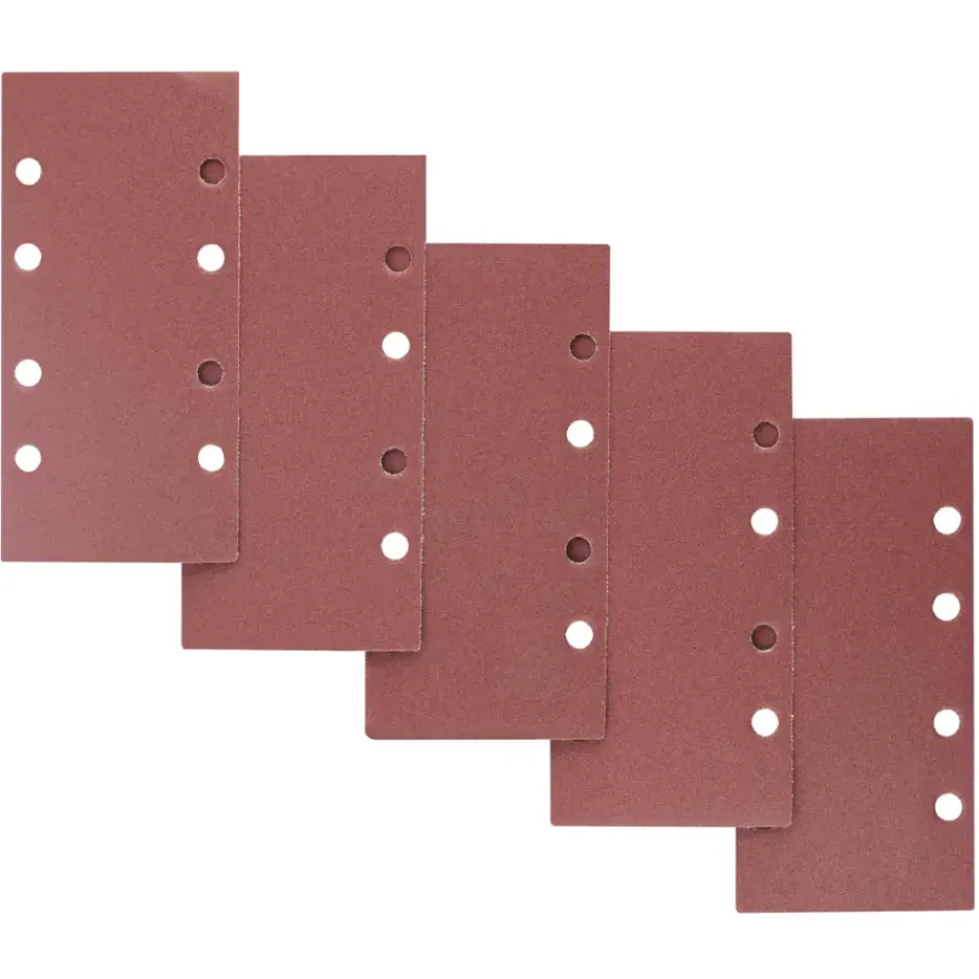 Schuuraccessoires > IRWIN schuurvel 190 x 93 mm K120 zelfhechtend, met perforatie voor Bosch, Skil, Gamma, Makita, Metabo, 5 stuks.