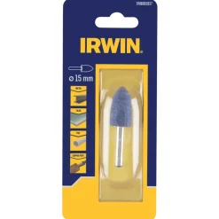 Multitool Accessoires > IRWIN slijpsteen eivormig Ø15 mm met as Ø6 mm.
