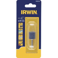 Multitool Accessoires > IRWIN slijpsteen rond Ø20 mm met as Ø6 mm.