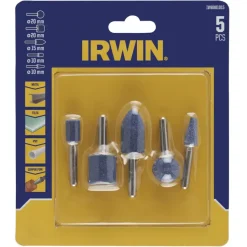 Multitool Accessoires > IRWIN slijpsteenset mixed 5-delig met as Ø6 mm.