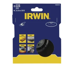 Schuuraccessoires > IRWIN steunschijf voor schuurschijven voor haakse slijper Ø115 mm